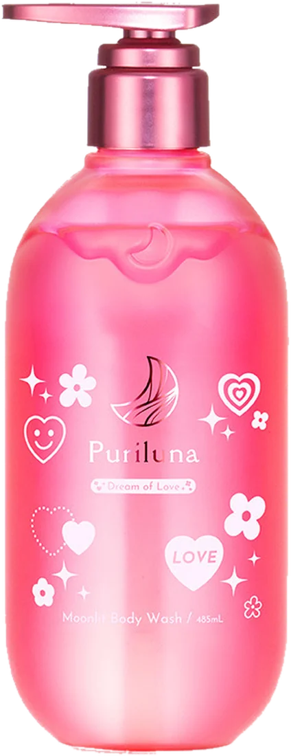 Puriluna 夢境沐浴露戀之夢粉紅瓶 485mL